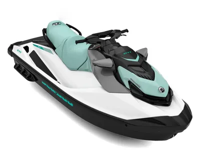 waterscooter op witte achtergrond