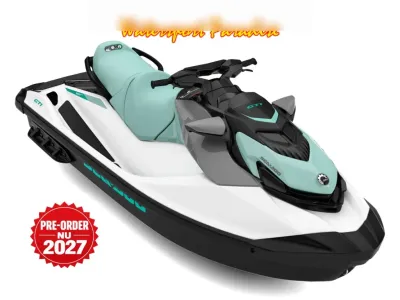waterscooter op witte achtergrond