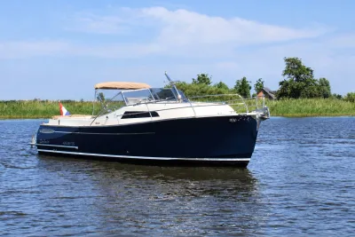 motorboot op rustig water